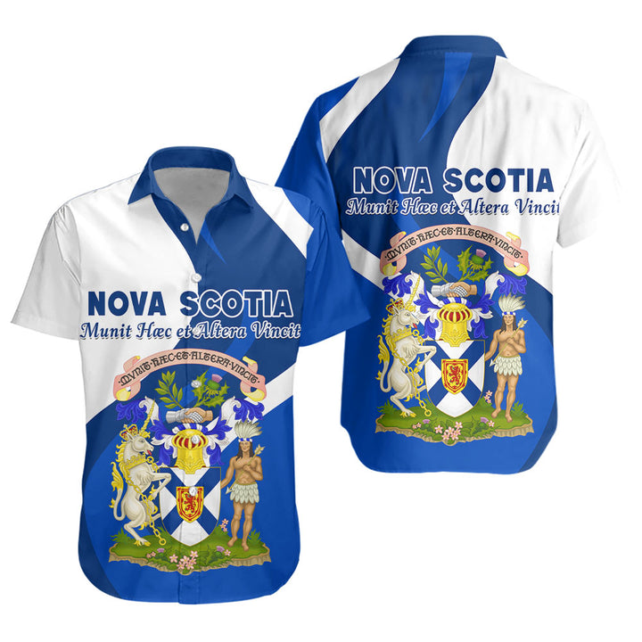 Nova Scotia Short Sleeve Shirt Crest Of Identity