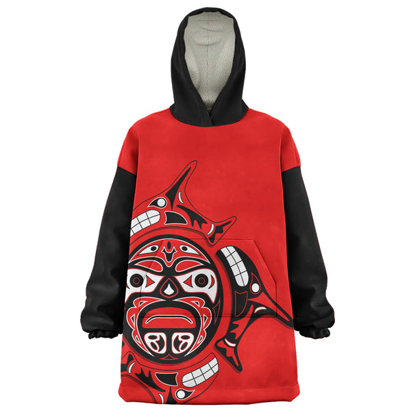 Canada Snug Hoodie Echoes Of The Sun Indigenous Pride