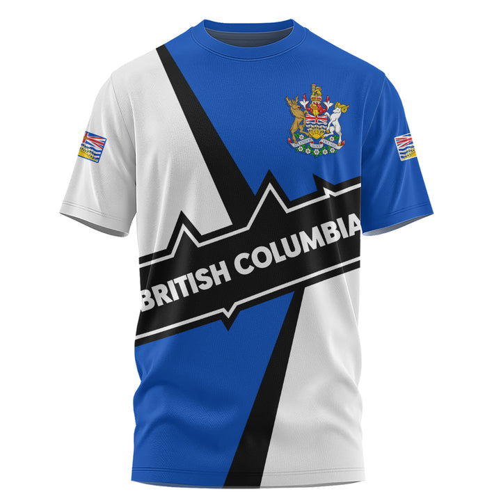 British Columbia T-Shirt Loyal True North Provincial Style