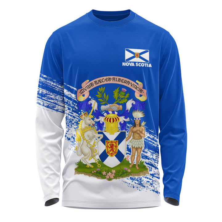 Nova Scotia Long Sleeve T-Shirt Pride Of The Provinces