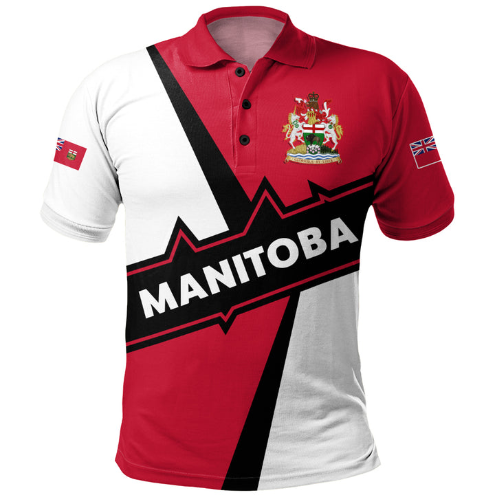 Manitoba Polo Shirt Loyal True North Provincial Style
