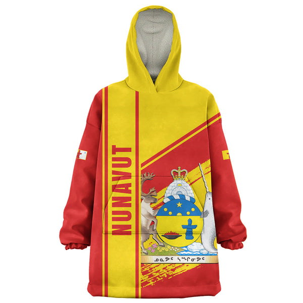 Nunavut Snug Hoodie Heritage Strength Crest