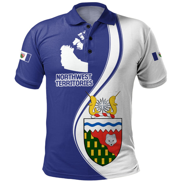 Northwest Territories Polo Shirt Canada Territories Pride