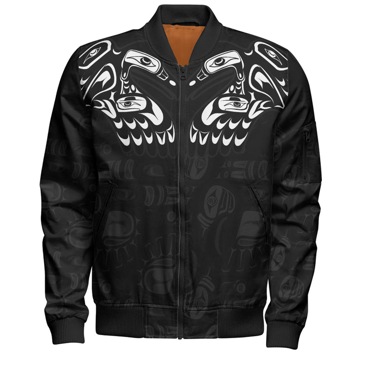 Canada Bomber Jacket Haida North Coast Shadows