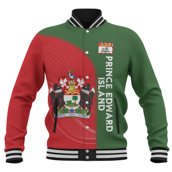 Prince Edward Island Baseball Jacket Proud Provincial Heritage