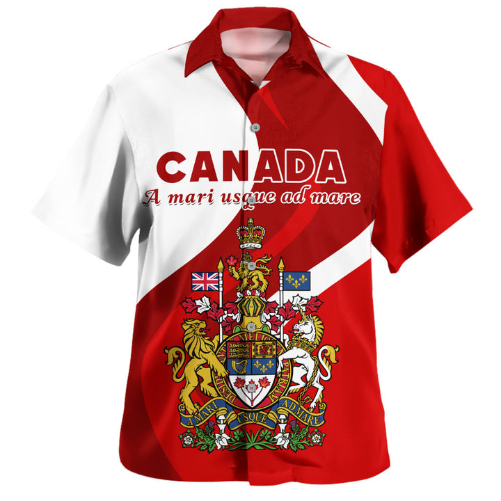 Canada Bowling Shirt Crest Of Identity