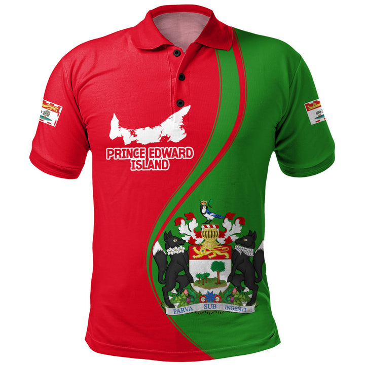 Prince Edward Island Polo Shirt Canada Territories Pride