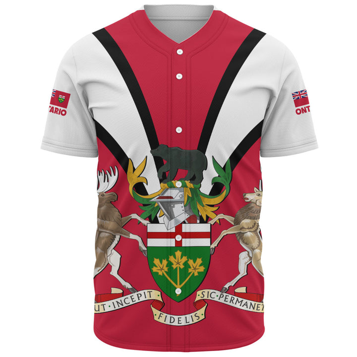 Ontario Baseball Shirt Proud Provinces Collection