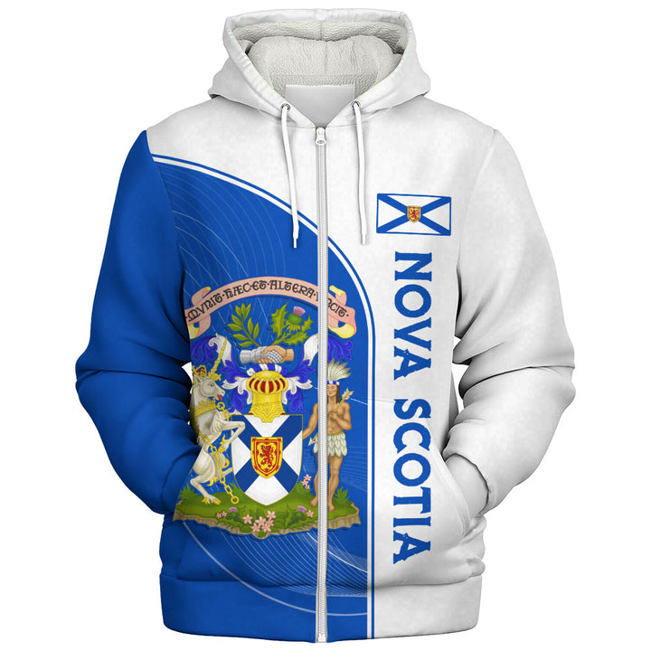 Nova Scotia Sherpa Hoodie Proud Provincial Heritage