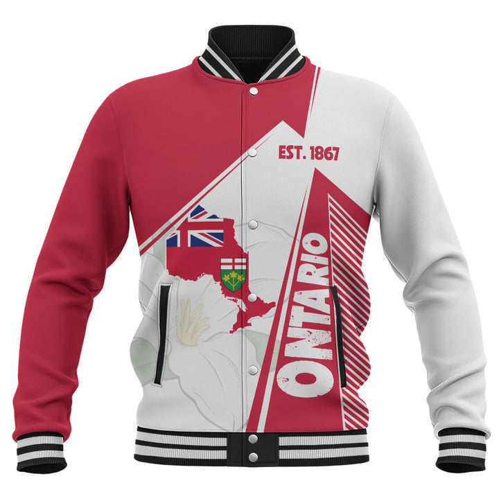 Ontario Baseball Jacket United Provinces & Territories