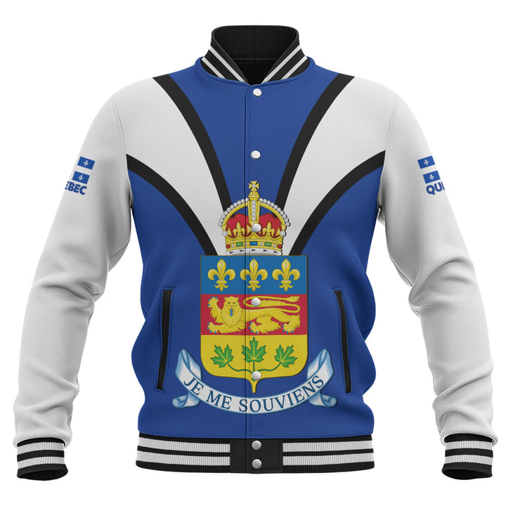 Quebec Baseball Jacket Proud Provinces Collection