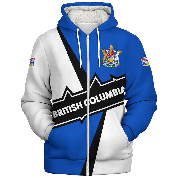 British Columbia Sherpa Hoodie Loyal True North Provincial Style