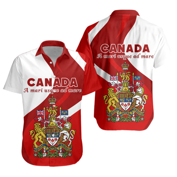 Canada Short Sleeve Shirt Crest Of Identity
