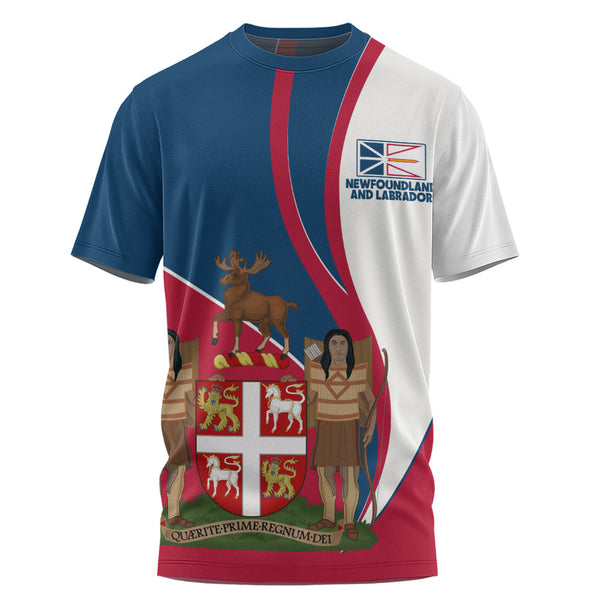 Newfoundland & Labrador T-Shirt Heritage Pride Of The North