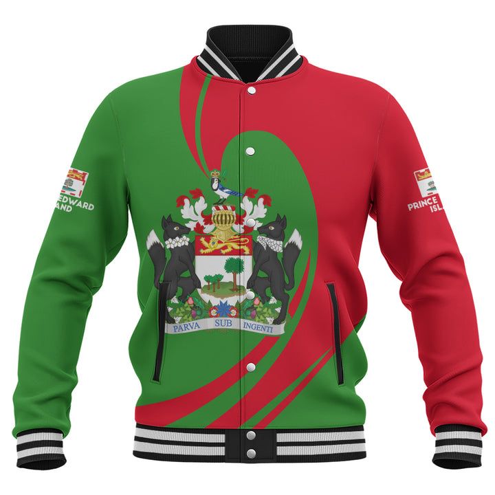 Prince Edward Island Baseball Jacket Legacy Of The Noble Spirit