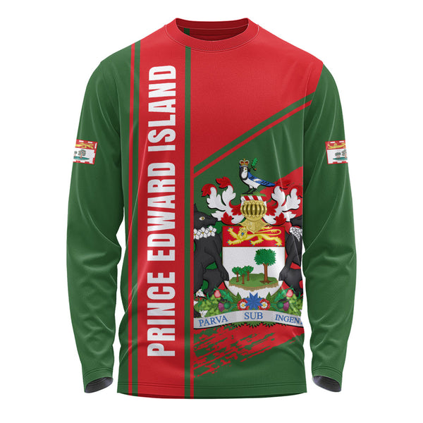 Prince Edward Island Long Sleeve T-Shirt Heritage Strength Crest