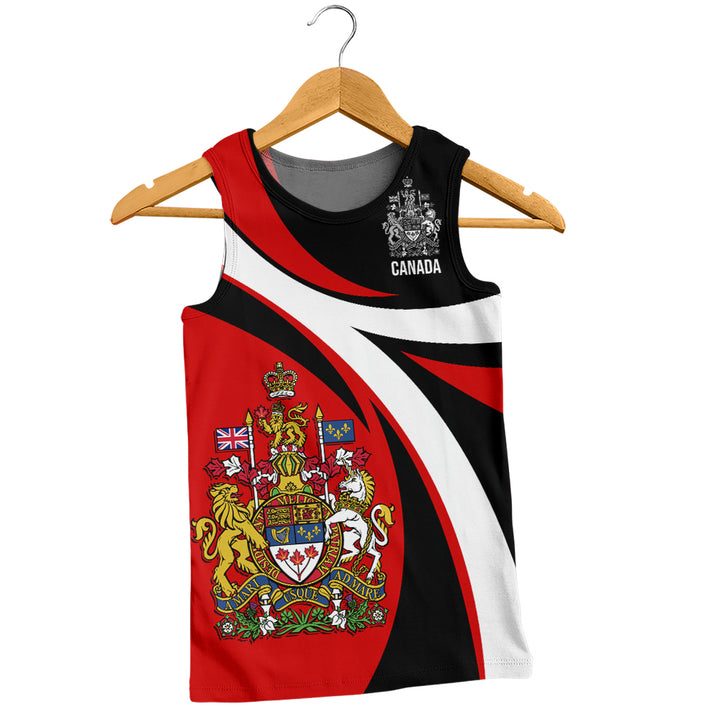 Canada Tank Top Heritage Pride And Power Crest