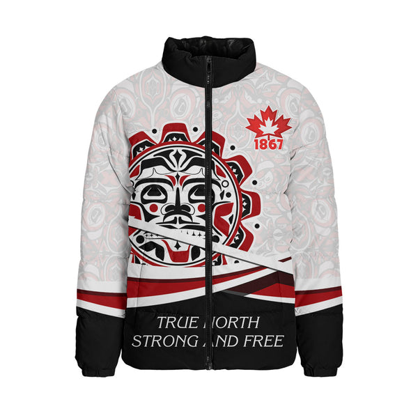 Canada Padded Jacket Canada Sun Spirit 1867 True North Heritage
