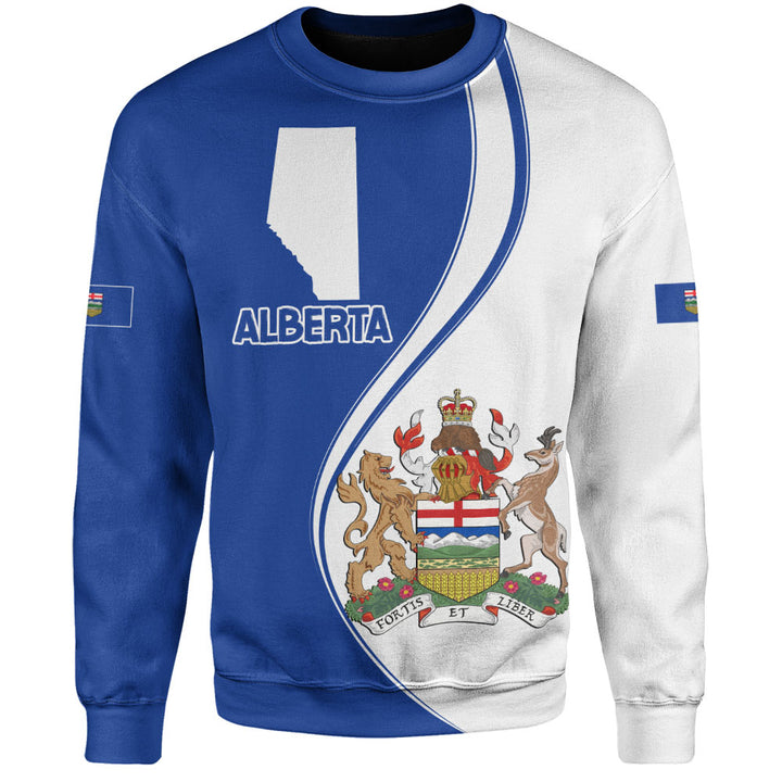 Alberta Sweatshirt Canada Territories Pride
