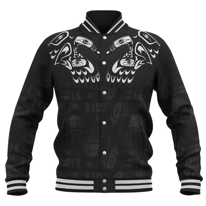 Canada Baseball Jacket Haida North Coast Shadows