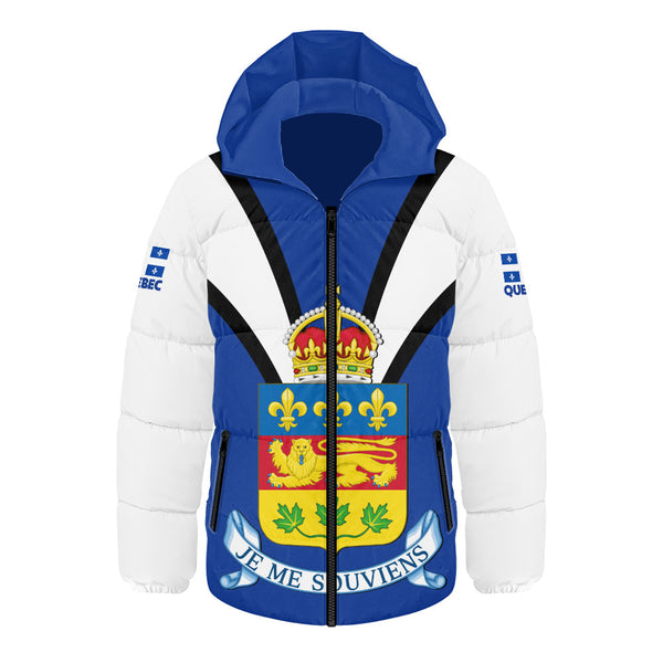 Quebec Hooded Padded Jacket Proud Provinces Collection