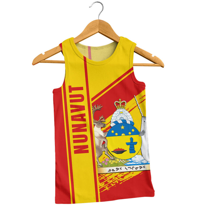 Nunavut Tank Top Heritage Strength Crest