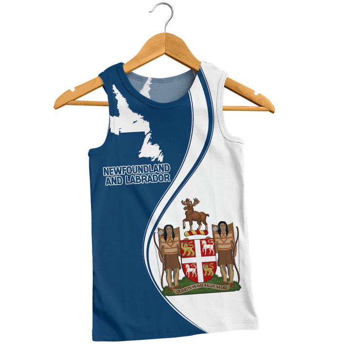 Newfoundland & Labrador Tank Top Canada Territories Pride