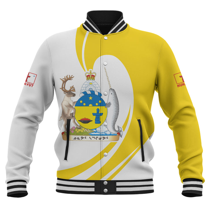 Nunavut Baseball Jacket Legacy Of The Noble Spirit