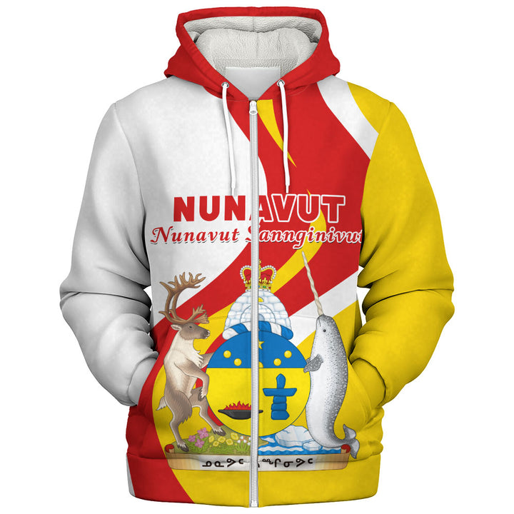 Nunavut Sherpa Hoodie Crest Of Identity