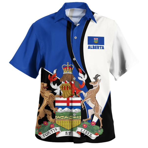 Alberta Bowling Shirt Heritage Pride Of The North