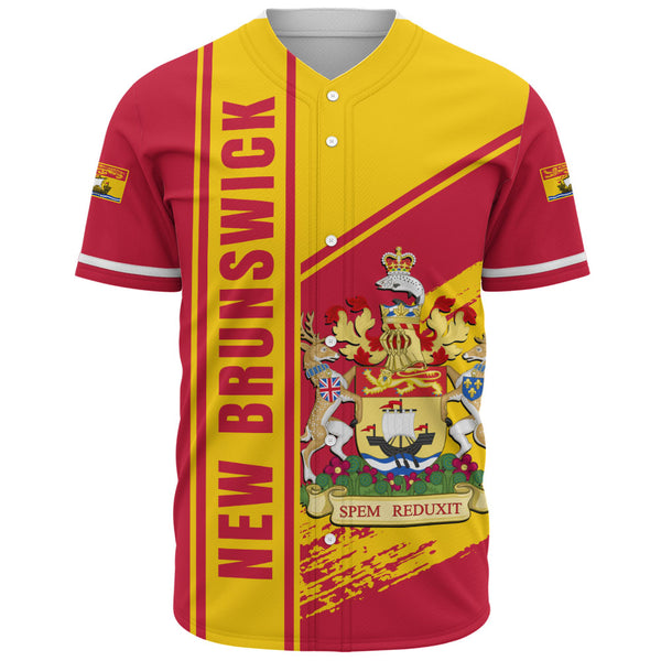 New Brunswick Baseball Shirt Heritage Strength Crest
