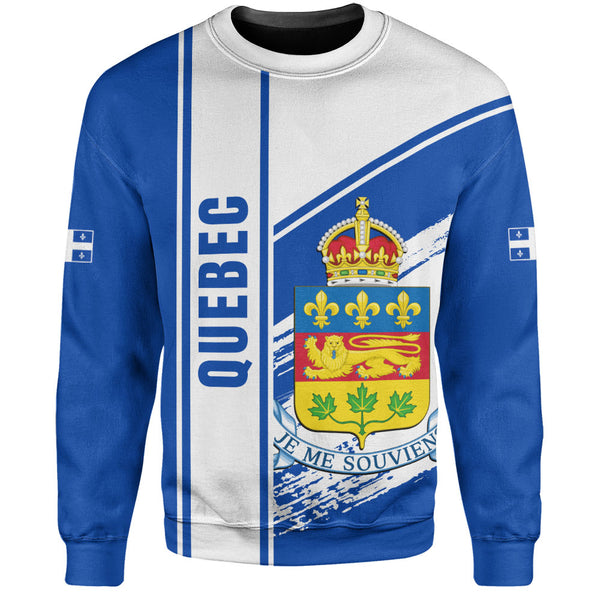 Quebec Sweatshirt Heritage Strength Crest