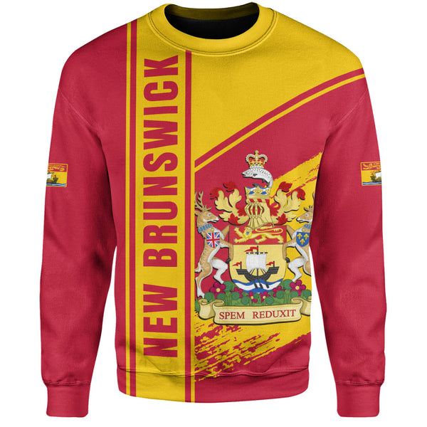 New Brunswick Sweatshirt Heritage Strength Crest