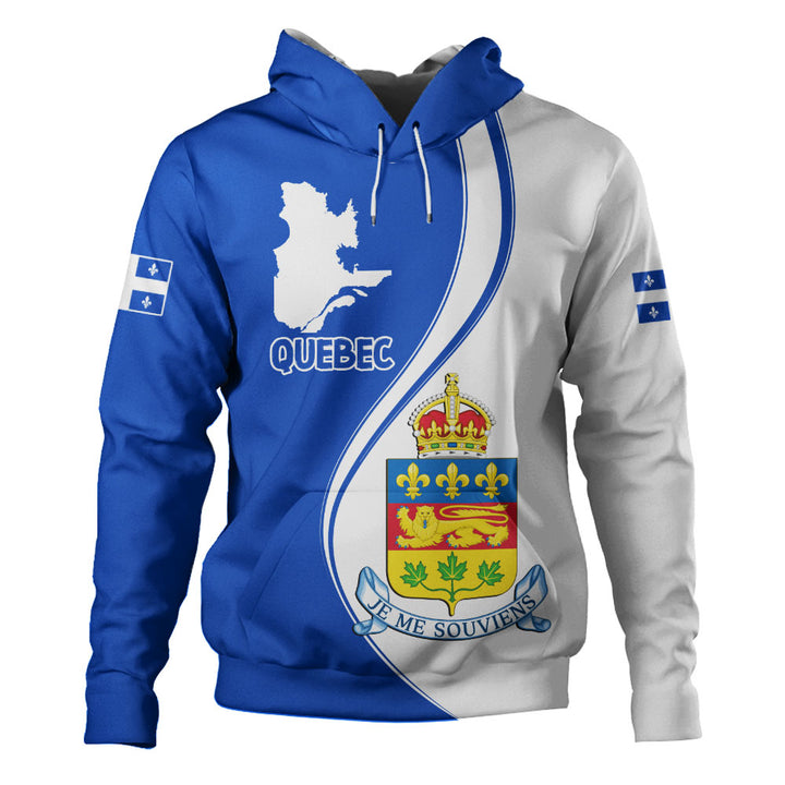 Quebec Hoodie Canada Territories Pride