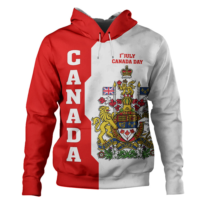 Canada Hoodie Canada Day Heritage Coat Of Arms Edition