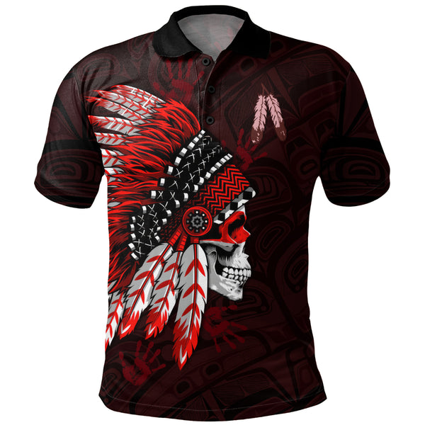 Canada Polo Shirt Spirit Of Blood And Bone