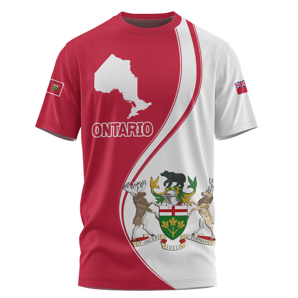 Ontario T-Shirt Canada Territories Pride