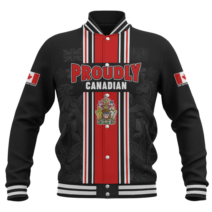 Canada Baseball Jacket Proud Heritage Crest Edition