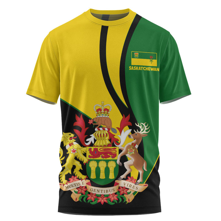 Saskatchewan T-Shirt Heritage Pride Of The North