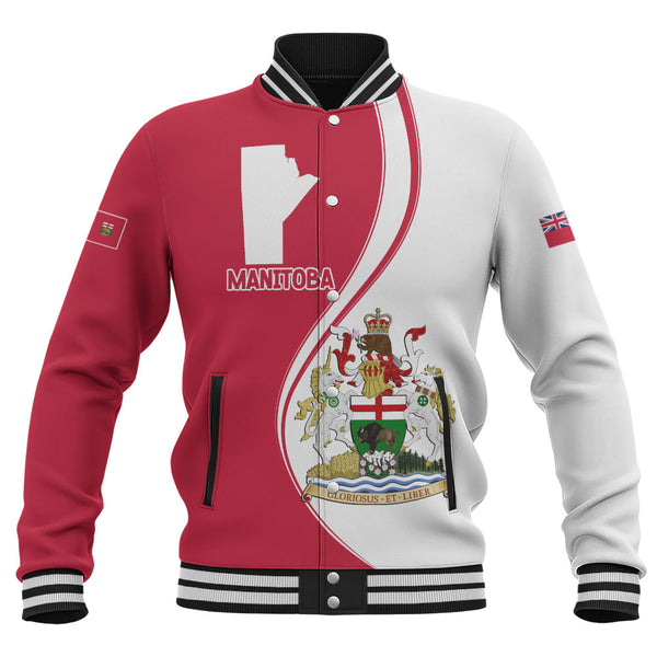 Manitoba Baseball Jacket Canada Territories Pride