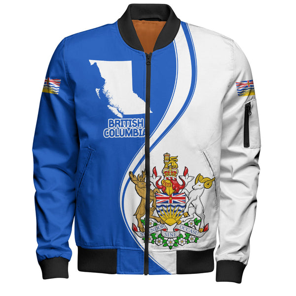 British Columbia Bomber Jacket Canada Territories Pride