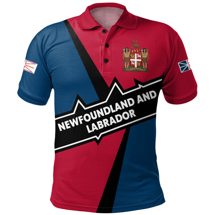 Newfoundland & Labrador Polo Shirt Loyal True North Provincial Style