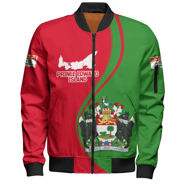 Prince Edward Island Bomber Jacket Canada Territories Pride