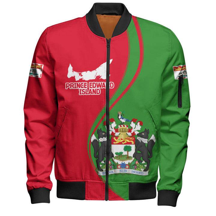 Prince Edward Island Bomber Jacket Canada Territories Pride