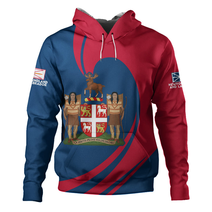 Newfoundland & Labrador Hoodie Legacy Of The Noble Spirit