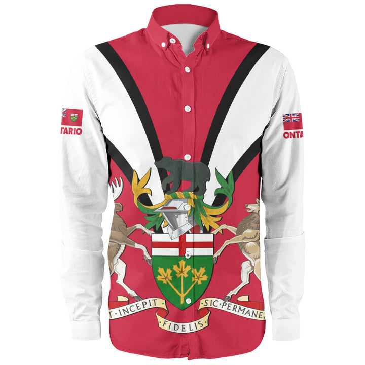 Ontario Long Sleeve Shirt Proud Provinces Collection