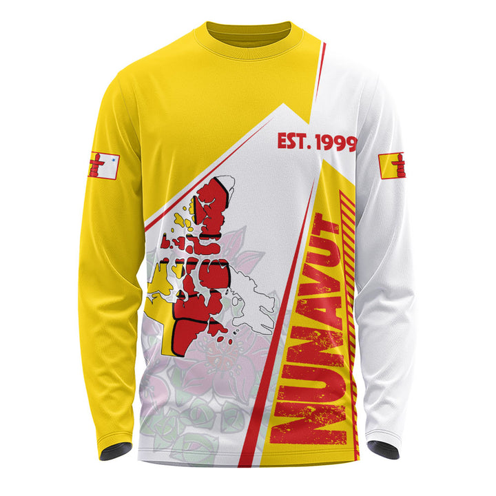 Nunavut Long Sleeve T-Shirt United Provinces & Territories