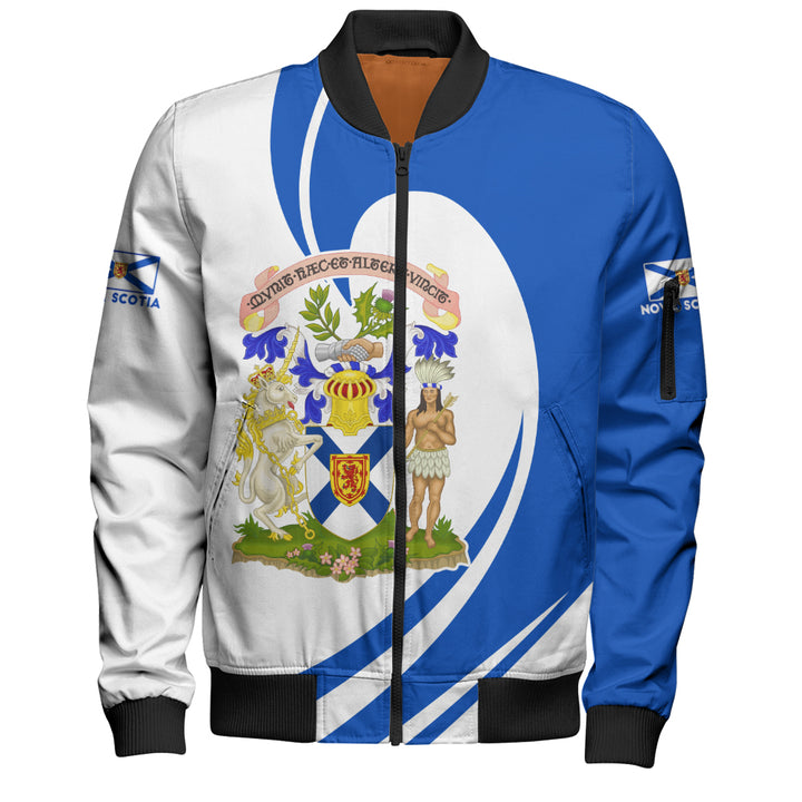 Nova Scotia Bomber Jacket Legacy Of The Noble Spirit