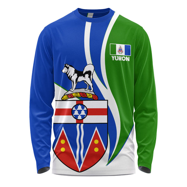 Yukon Long Sleeve T-Shirt Heritage Pride Of The North