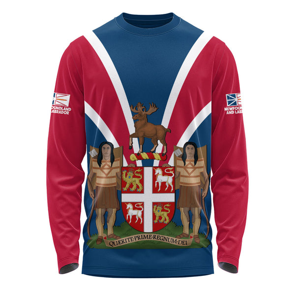 Newfoundland & Labrador Long Sleeve T-Shirt Proud Provinces Collection